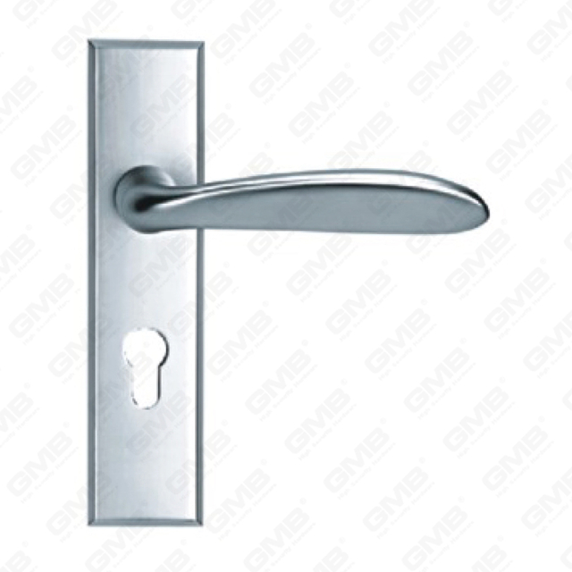 ידית דלת מאלומיניום חמצן על ידית דלת לוחית לוח (G405-G56)